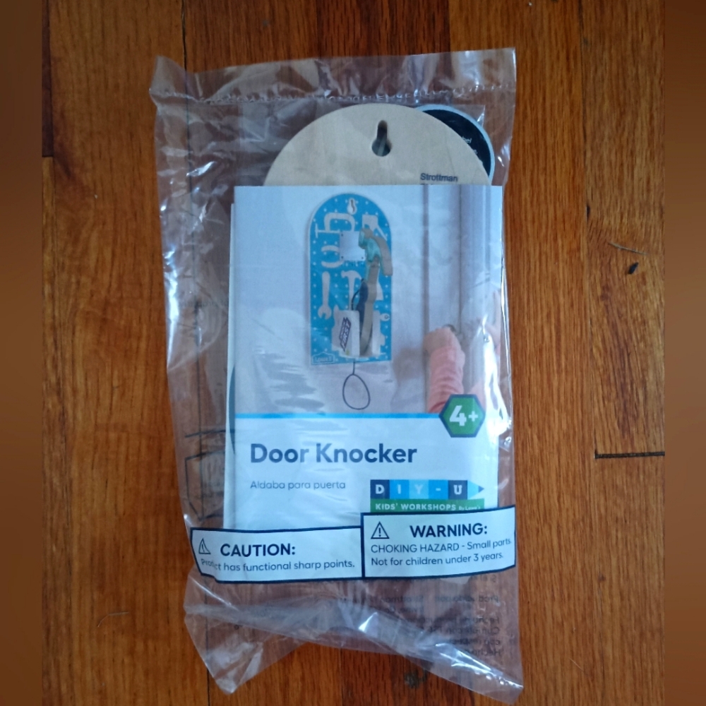 3/$10 🌟 NEW Lowe's Door Knocker DIY Project Craft June 2025   1/2